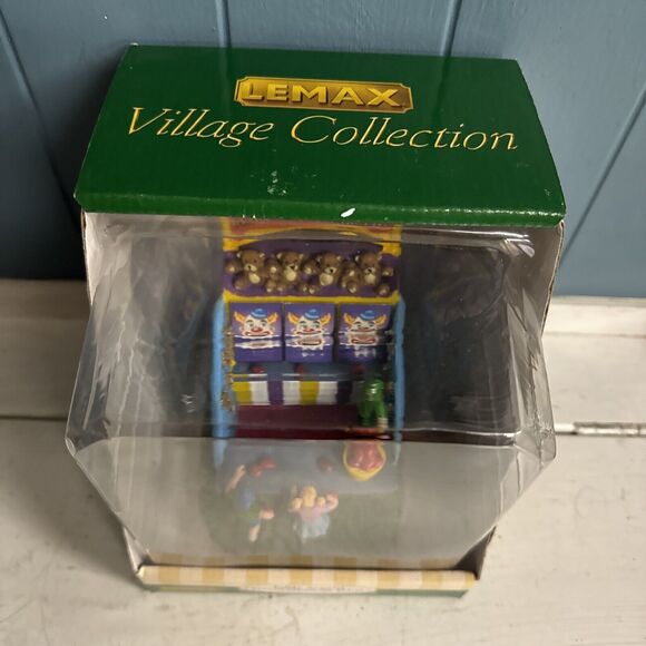 Lemax 2008 Clownin' Around Carnival Booth Stand #83861 Christmas Village Fair - Picture 2 of 4